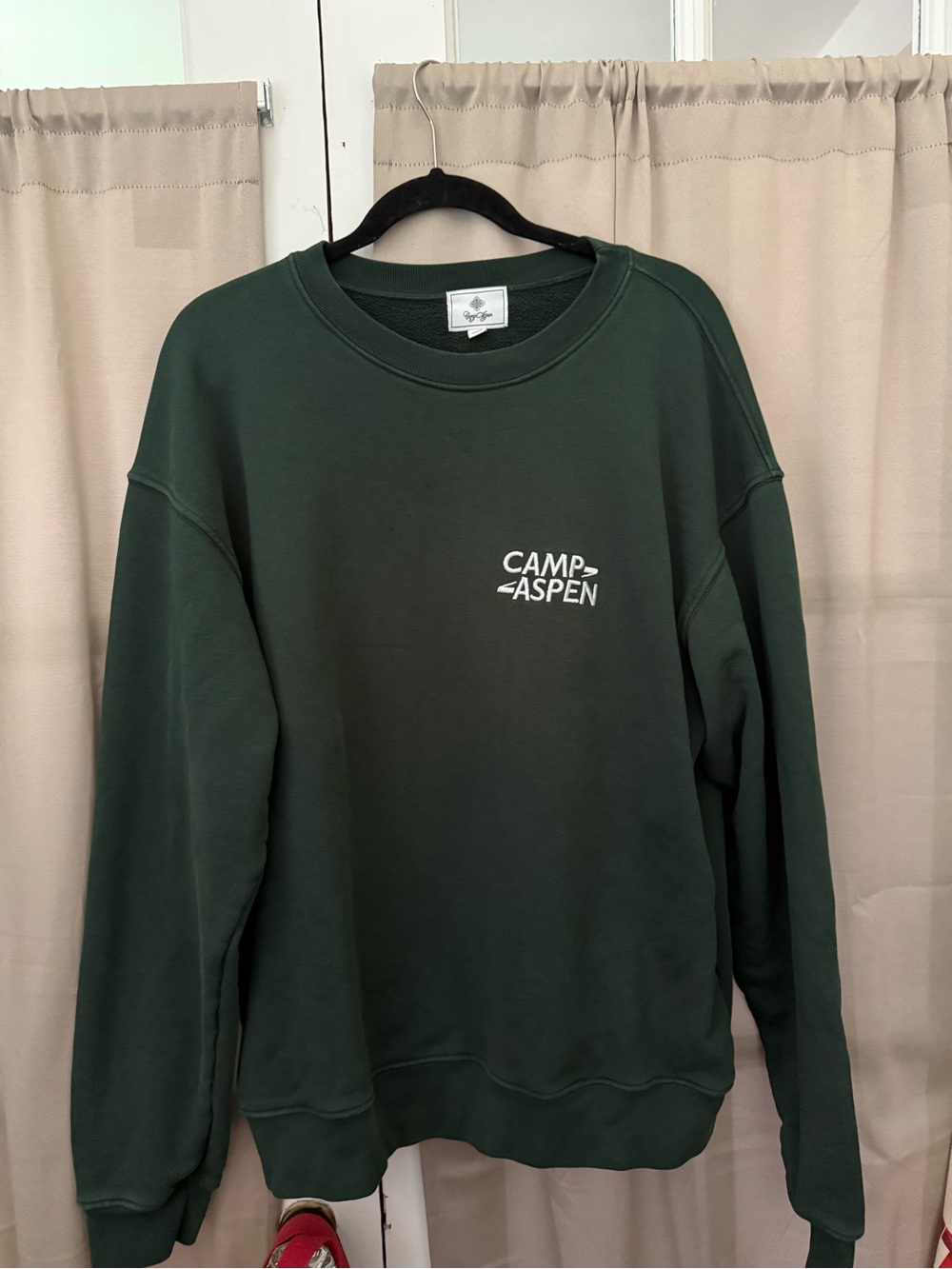 Women's Crewneck Sweatshirt in Forest Green